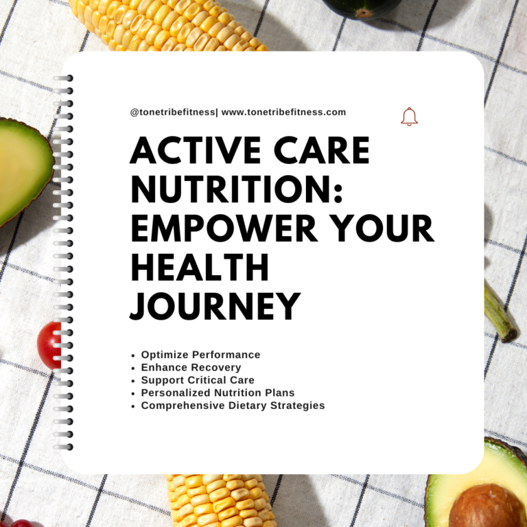 Active Care Nutrition: Empower Your Health Journey written